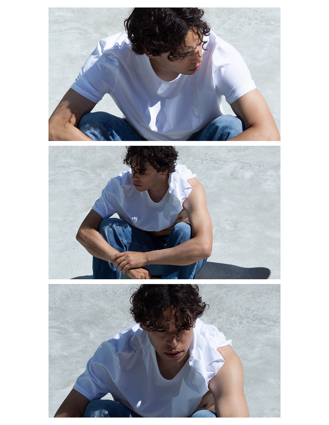 Suvin Cotton Cropped HS Tee