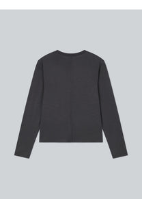 Merino Wool Long-Sleeve Knit Tee