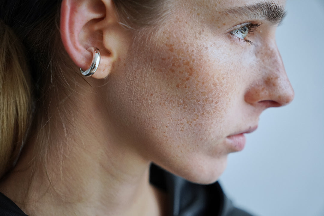 Silver Solid Ear Cuff
