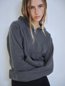 90s Cotton Hoodie Zip-Up