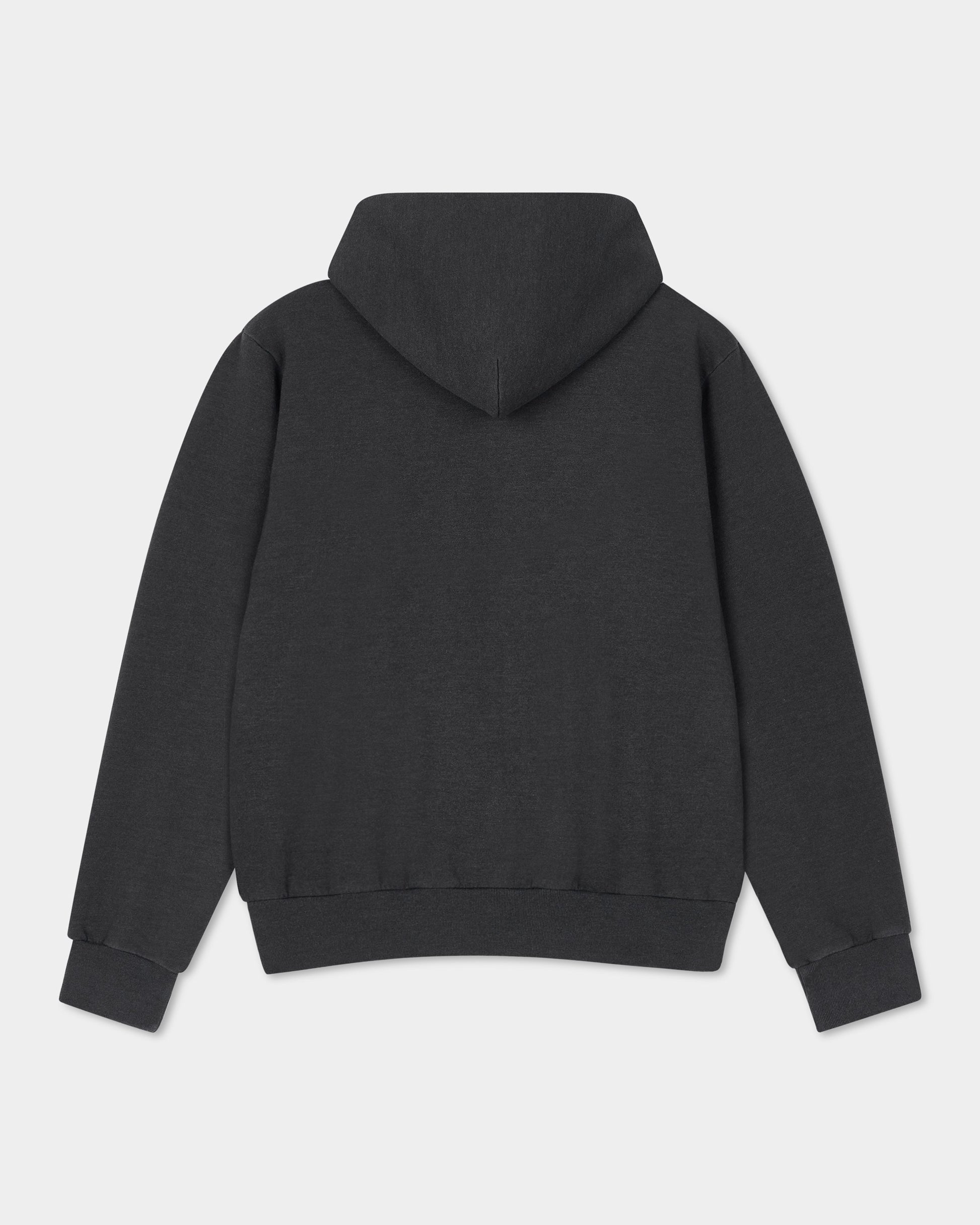 Standard Hoodie Zip Grey