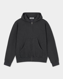 Standard Hoodie Zip Grey