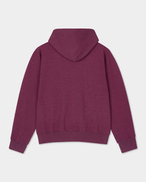 Standard Hoodie Zip Burgundy