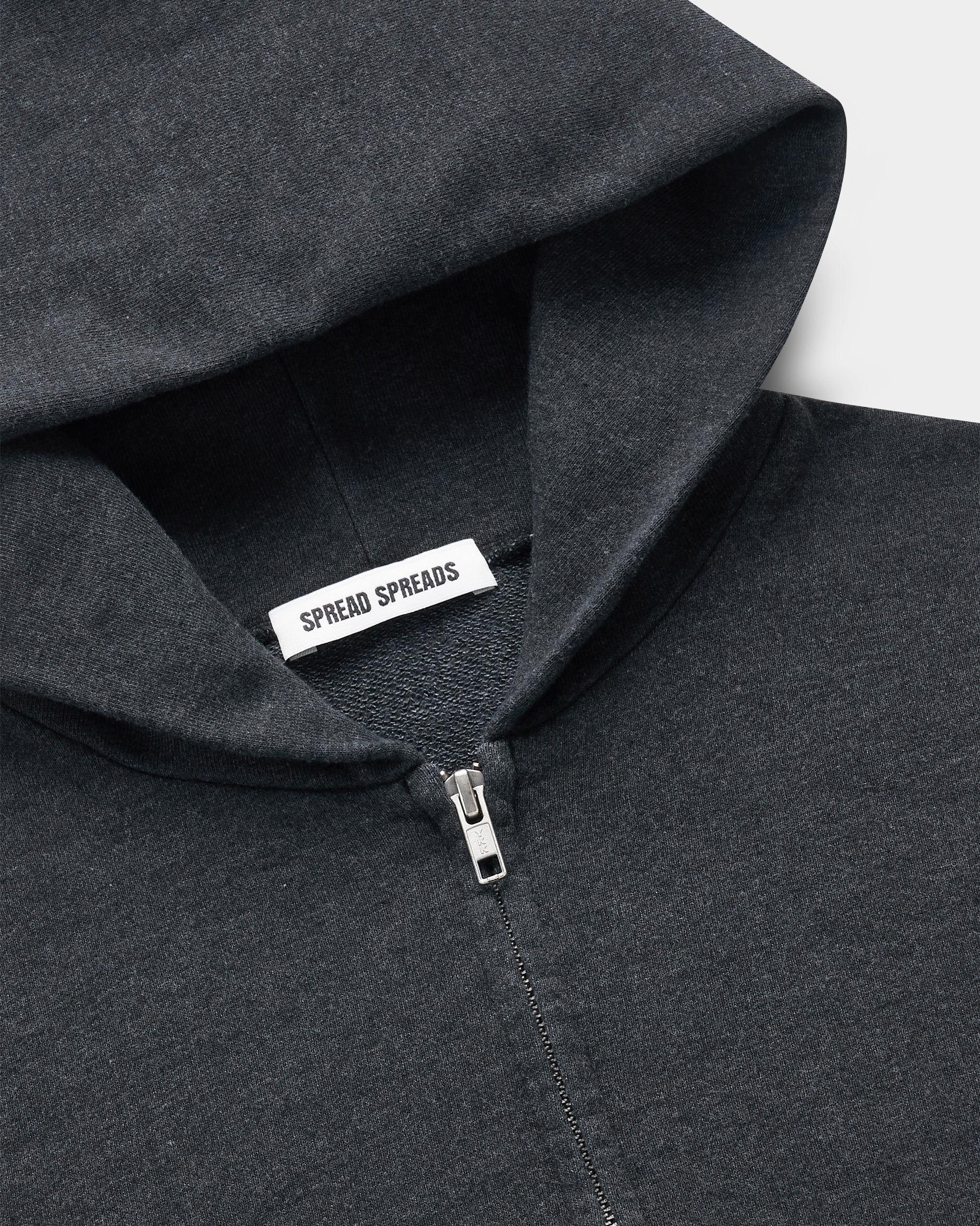 Standard Hoodie Zip Black