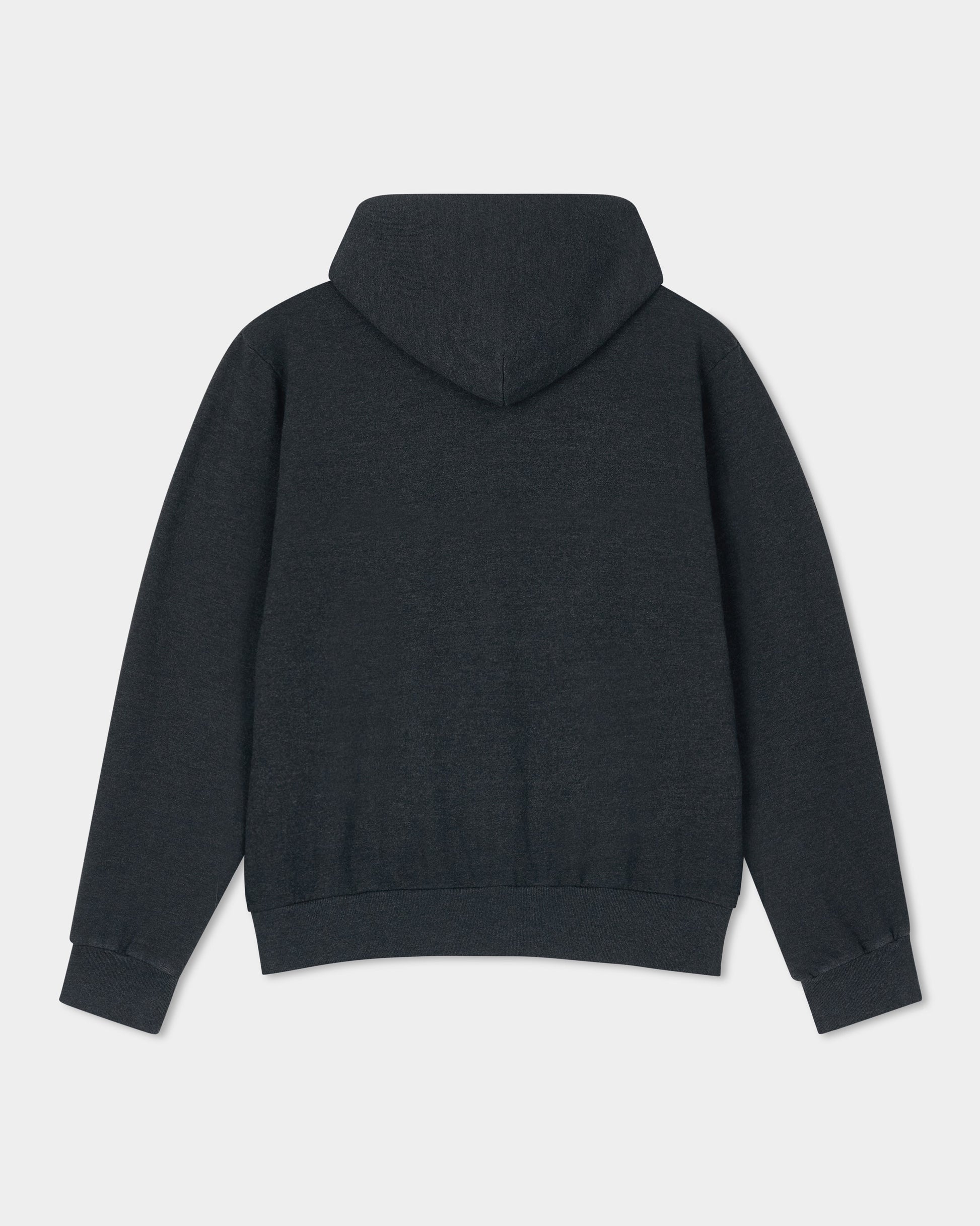 Standard Hoodie Zip Black