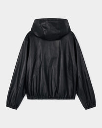 Leather Hoodie Standard (Zip)