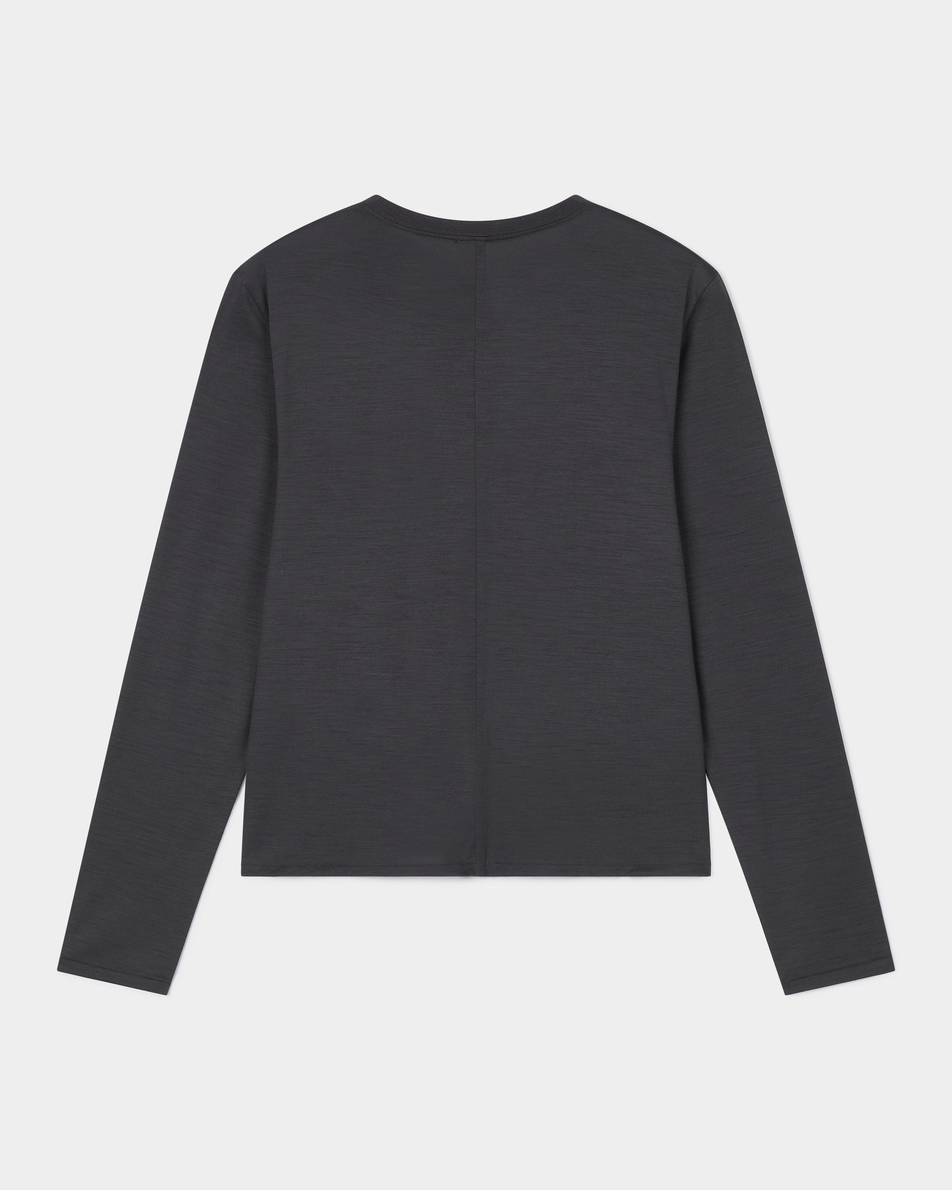 Merino Wool Long Sleeve Grey