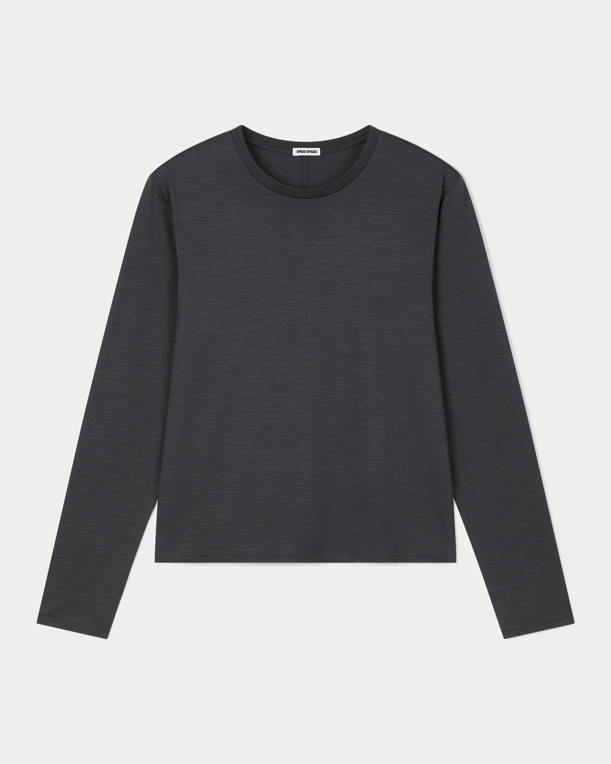 Merino Wool Long Sleeve Grey