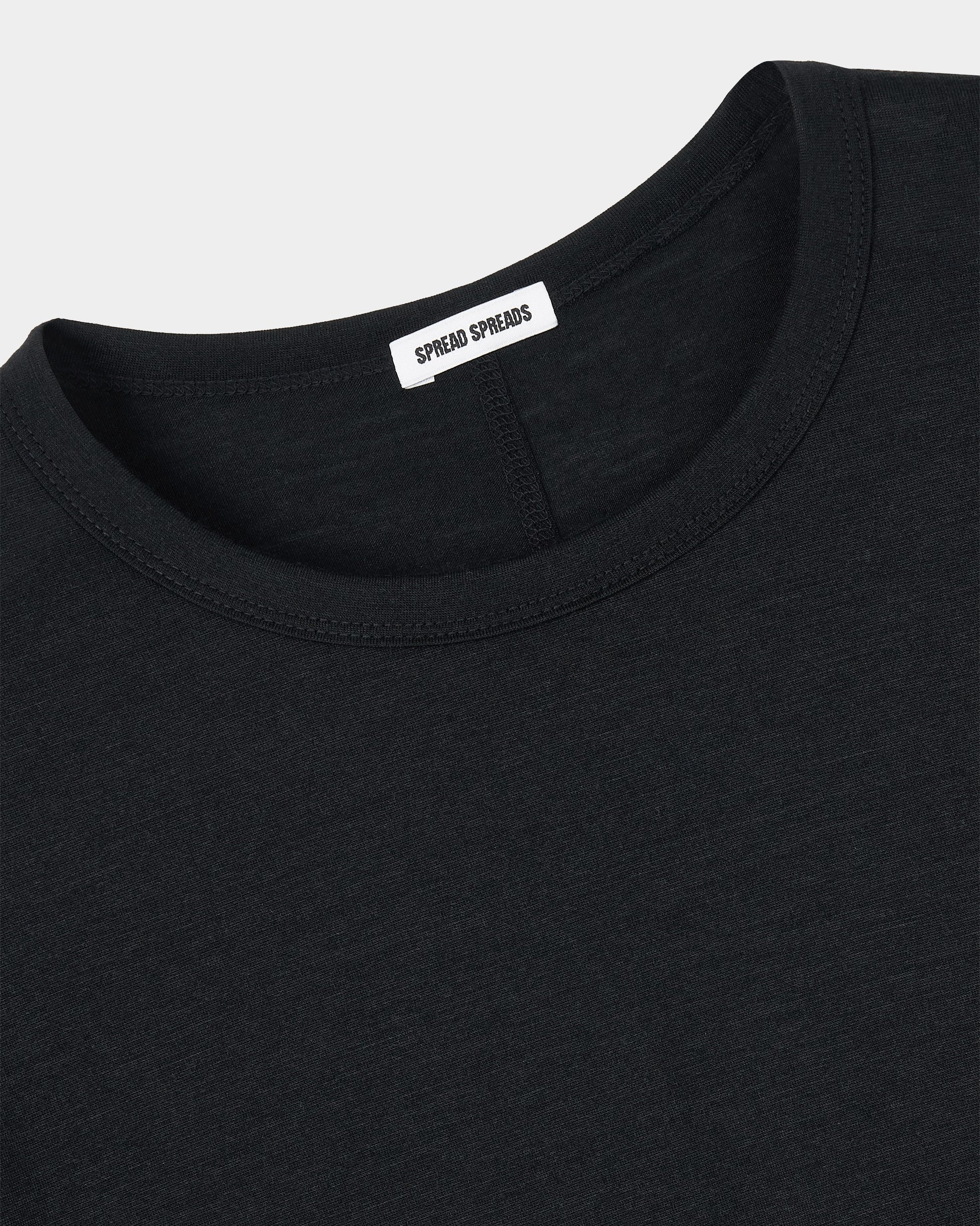 Merino Wool Flatseamer Long Sleeve Black