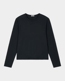 Merino Wool Flatseamer Long Sleeve Black