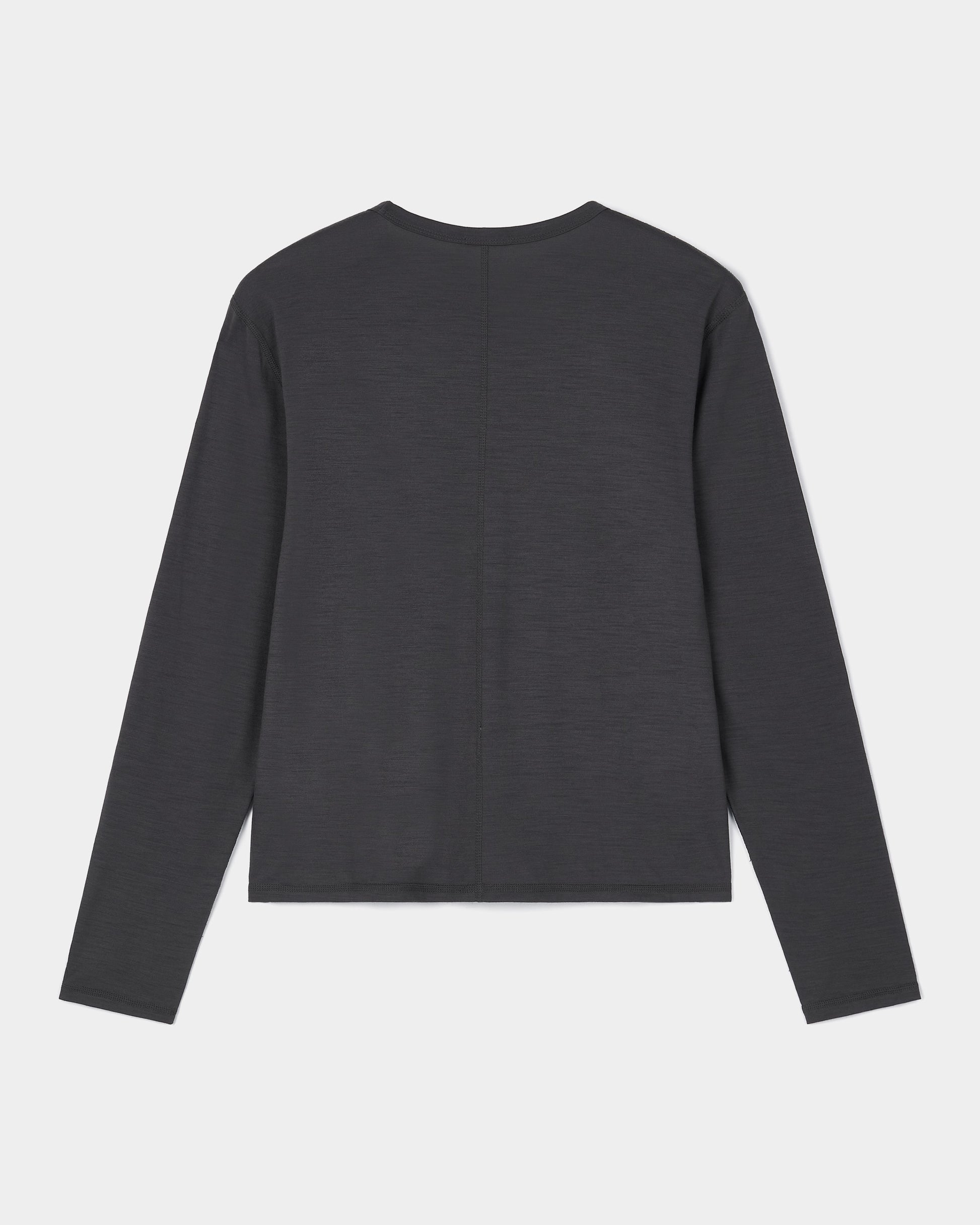 Merino Wool Flatseamer Long Sleeve Grey