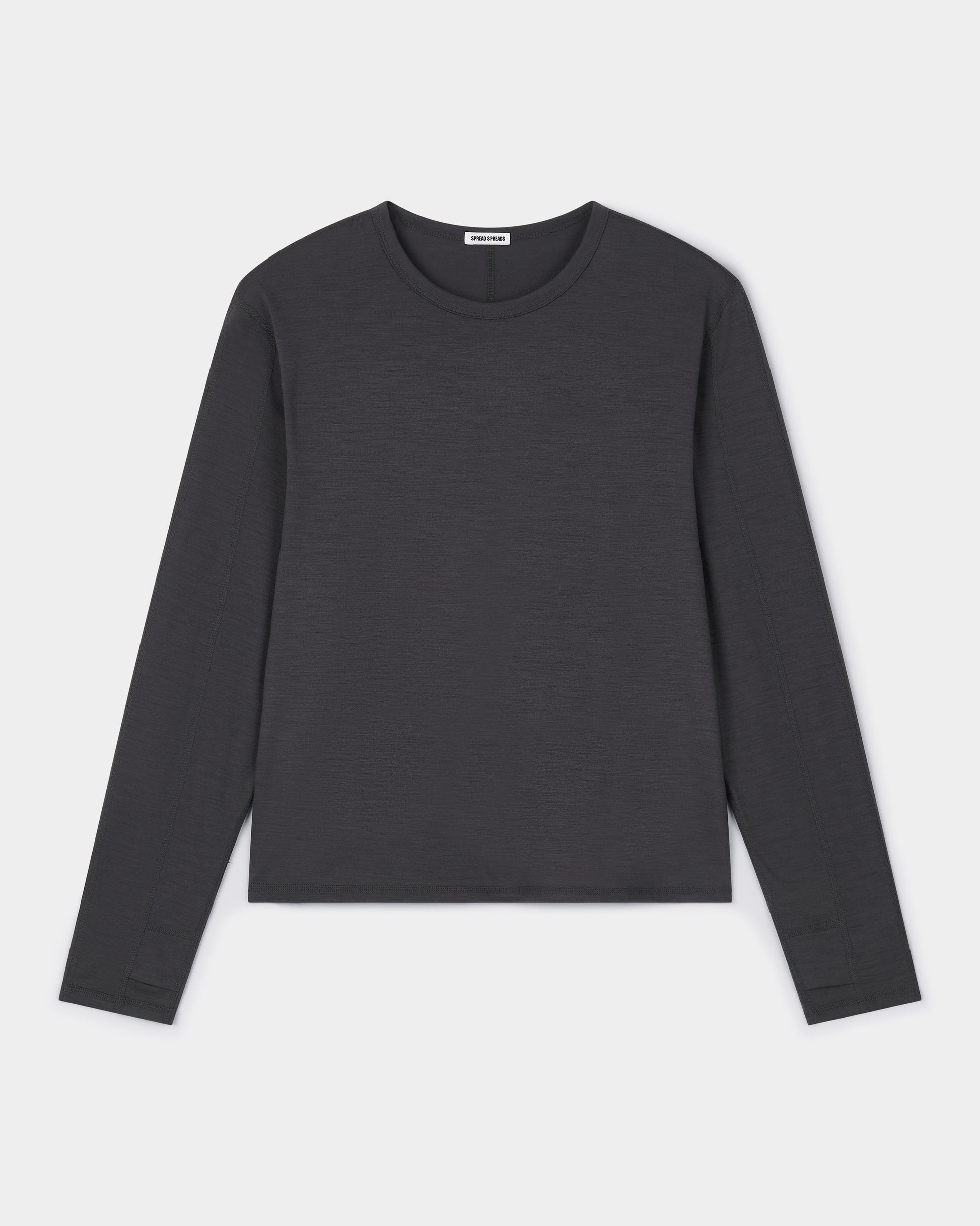 Merino Wool Flatseamer Long Sleeve Grey