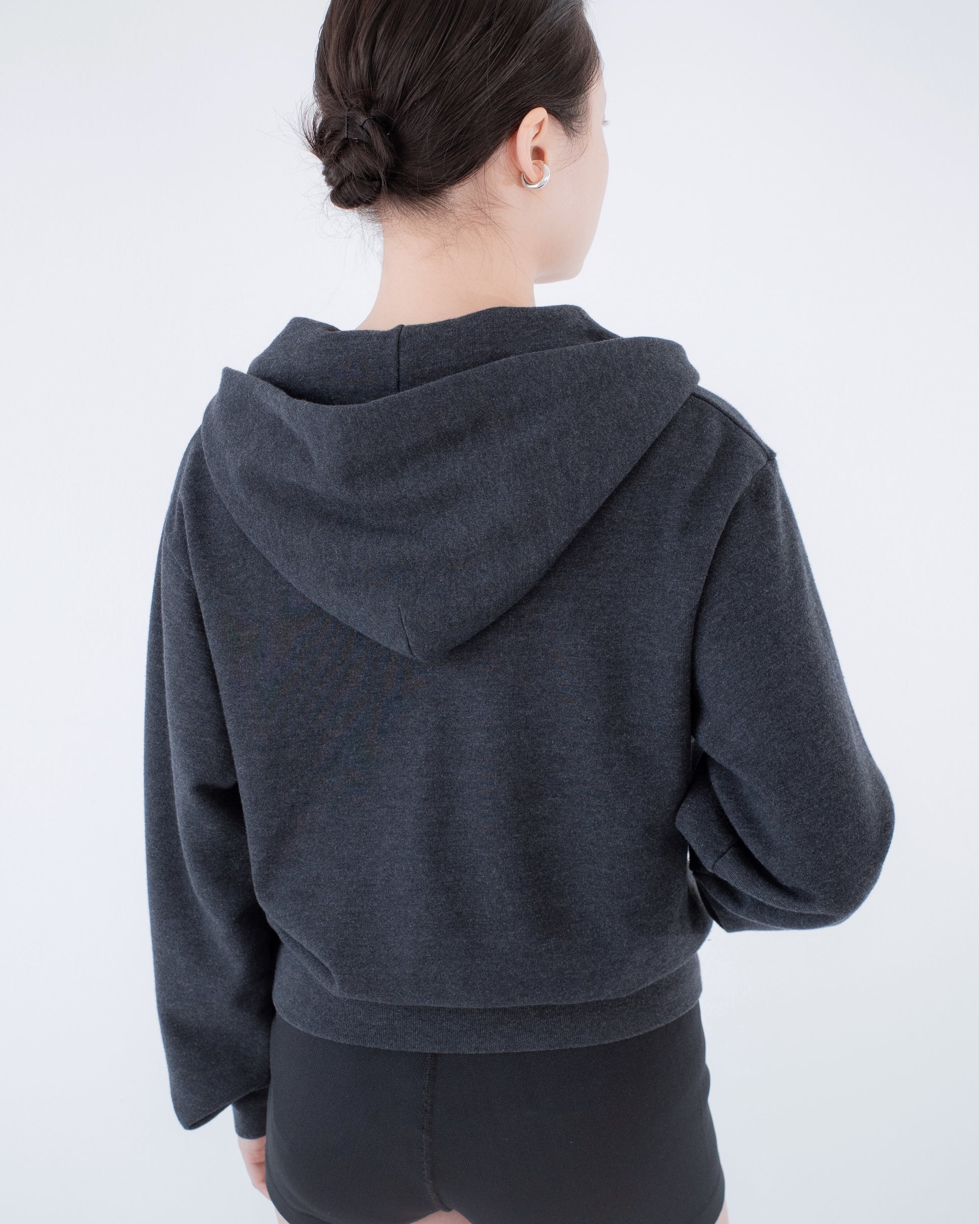 90s Cotton Hoodie Zip-Up