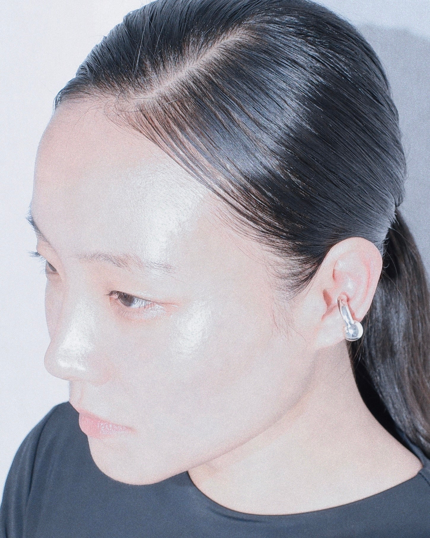 Silver Bold Ear Cuff