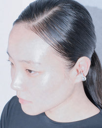 Silver Bold Ear Cuff