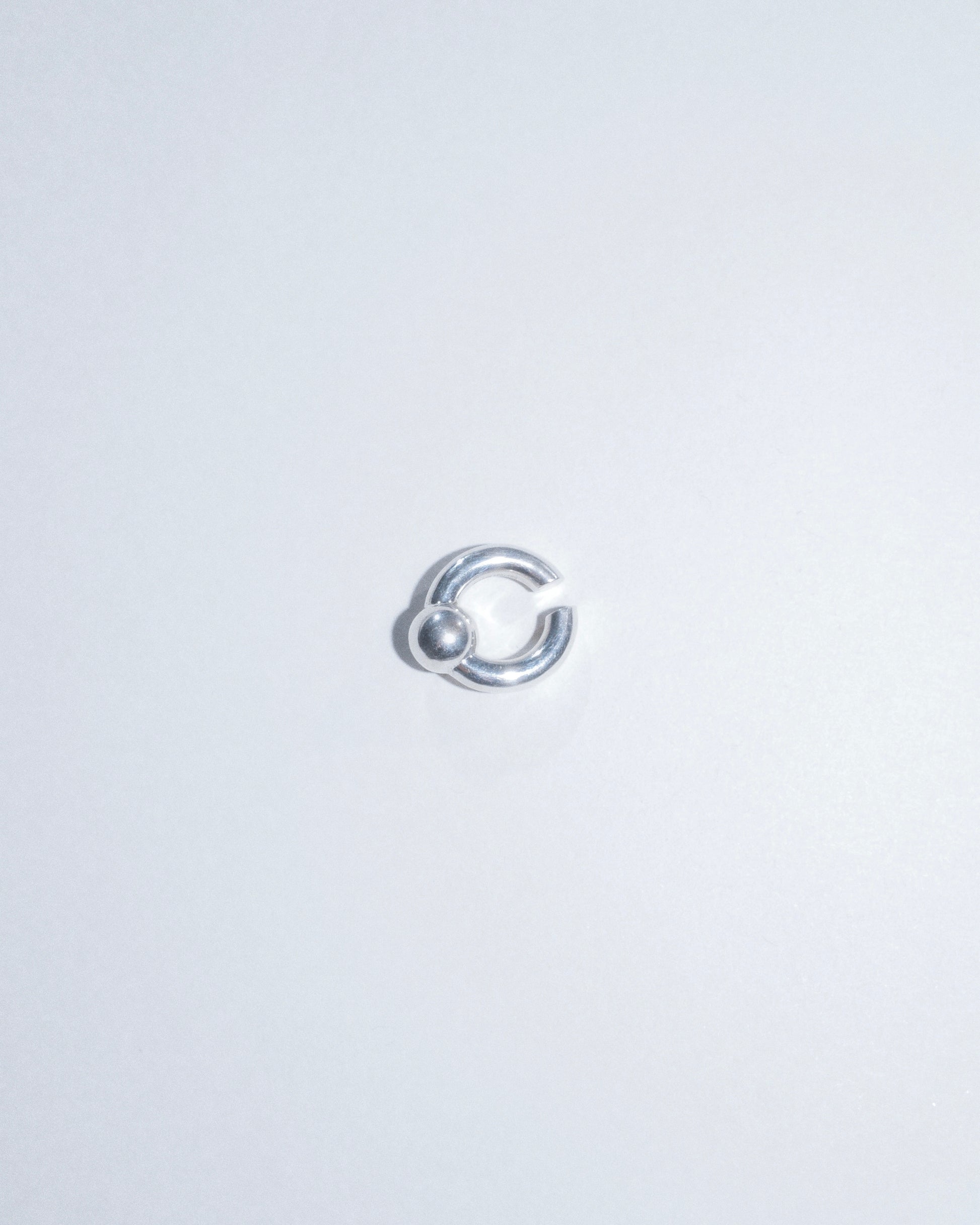 Silver Bold Ear Cuff