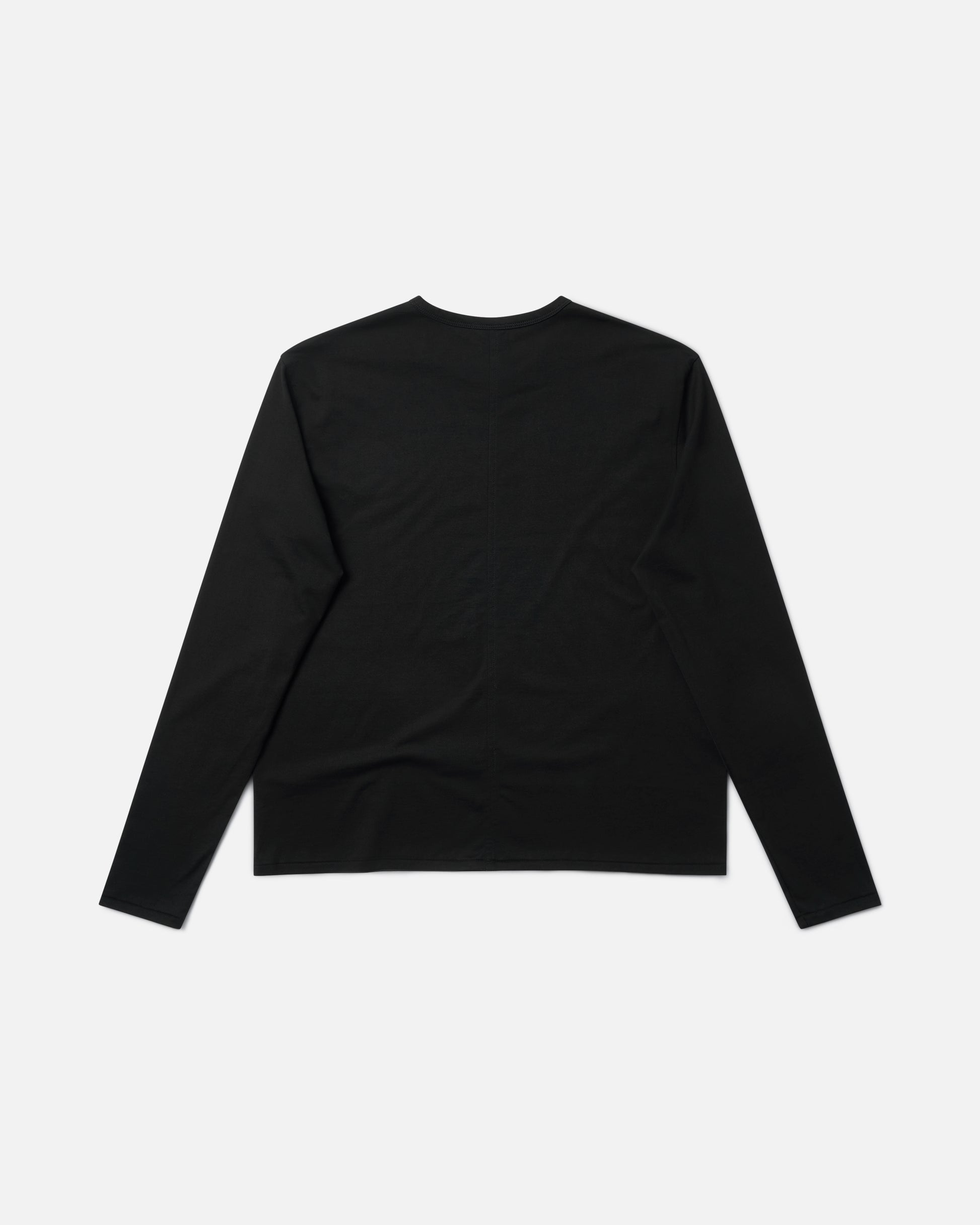Suvin Cotton Cropped LS Tee