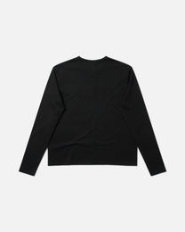 Suvin Cotton Cropped LS Tee