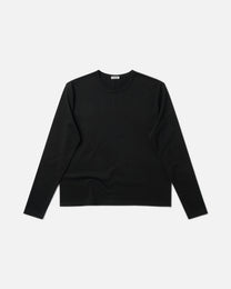 Suvin Cotton Cropped LS Tee