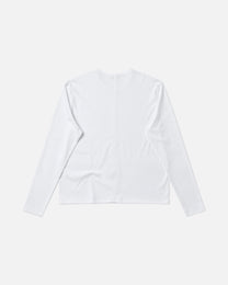 Suvin Cotton Cropped LS Tee