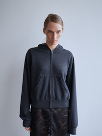 90s Cotton Hoodie Zip-Up