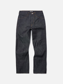 Twisted Seam Raw Jeans