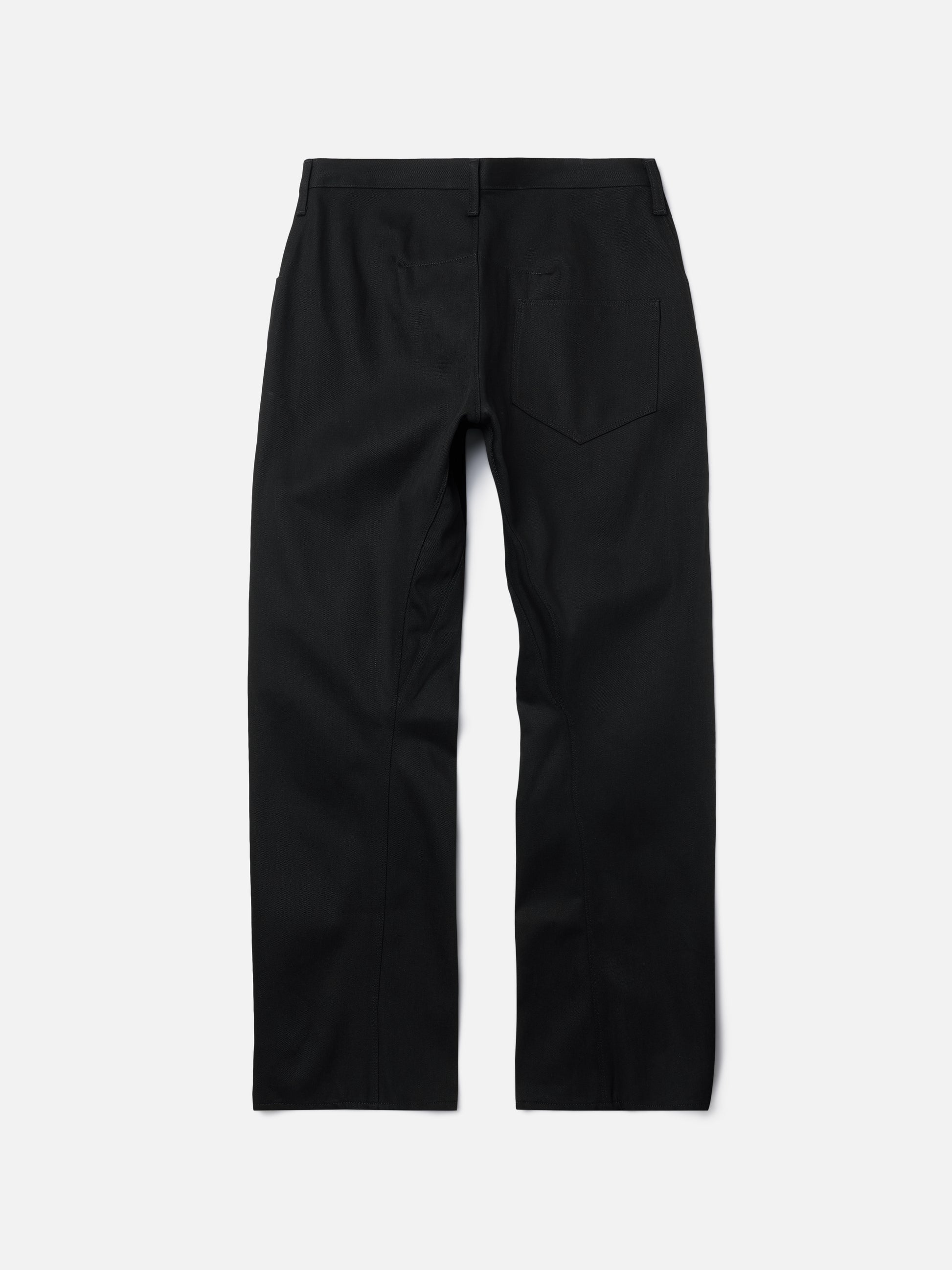 Twisted Seam Black Jeans