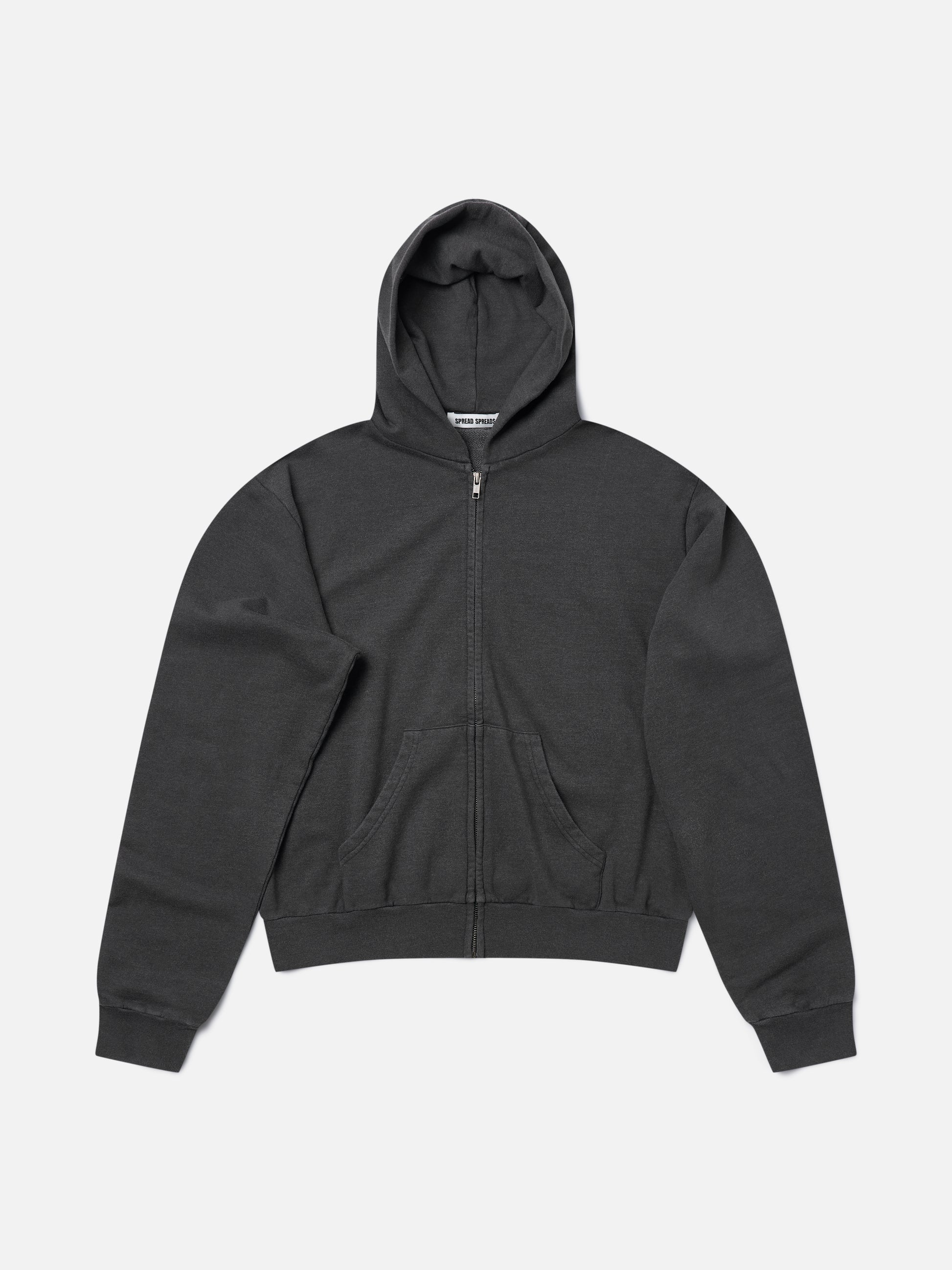 90s Cotton Hoodie Zip-Up